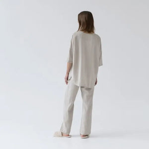 Linne Loungewear Set - Beige - Joi Living