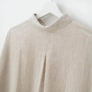 Linneskjorta Melange - Beige - Joi Living