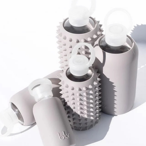 bkr Spiked Heather vattenflaska & glasflaska 500ml
