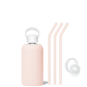 bkr vattenflaska & glasflaska med straw kit Tutu 500ml