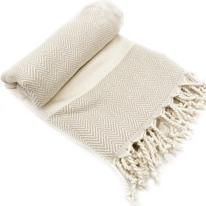 Joi Living - Diamond hamamhandduk - beige