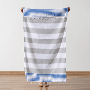 Marine hamamhandduk-Silver - Joi Living