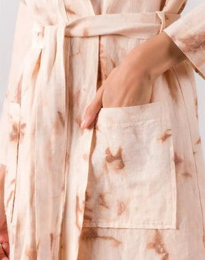 Laranja morgonrock kimono - Joi Living