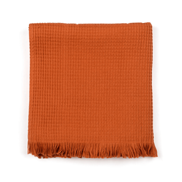 Santana terracotta våfflad badlakan - Torres Novas