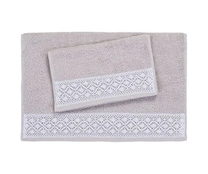 Grace frottehandduk 50x90cm - Joi Living