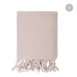 Tan pläd - soft beige - Pläd Urban Joi