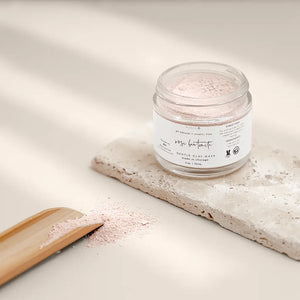 rose kaolin ansiktsmask