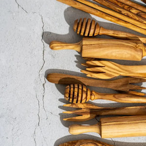 honungspinne olivträ