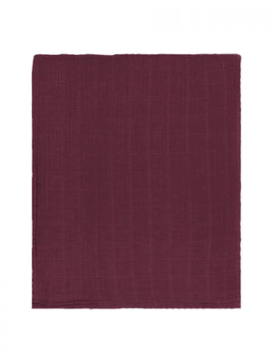 Muslin sängöverkast - Wine - Joi Living
