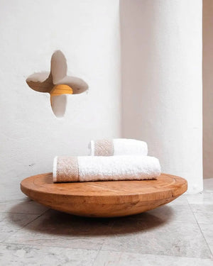 Grace frottehandduk 50x90cm - Joi Living