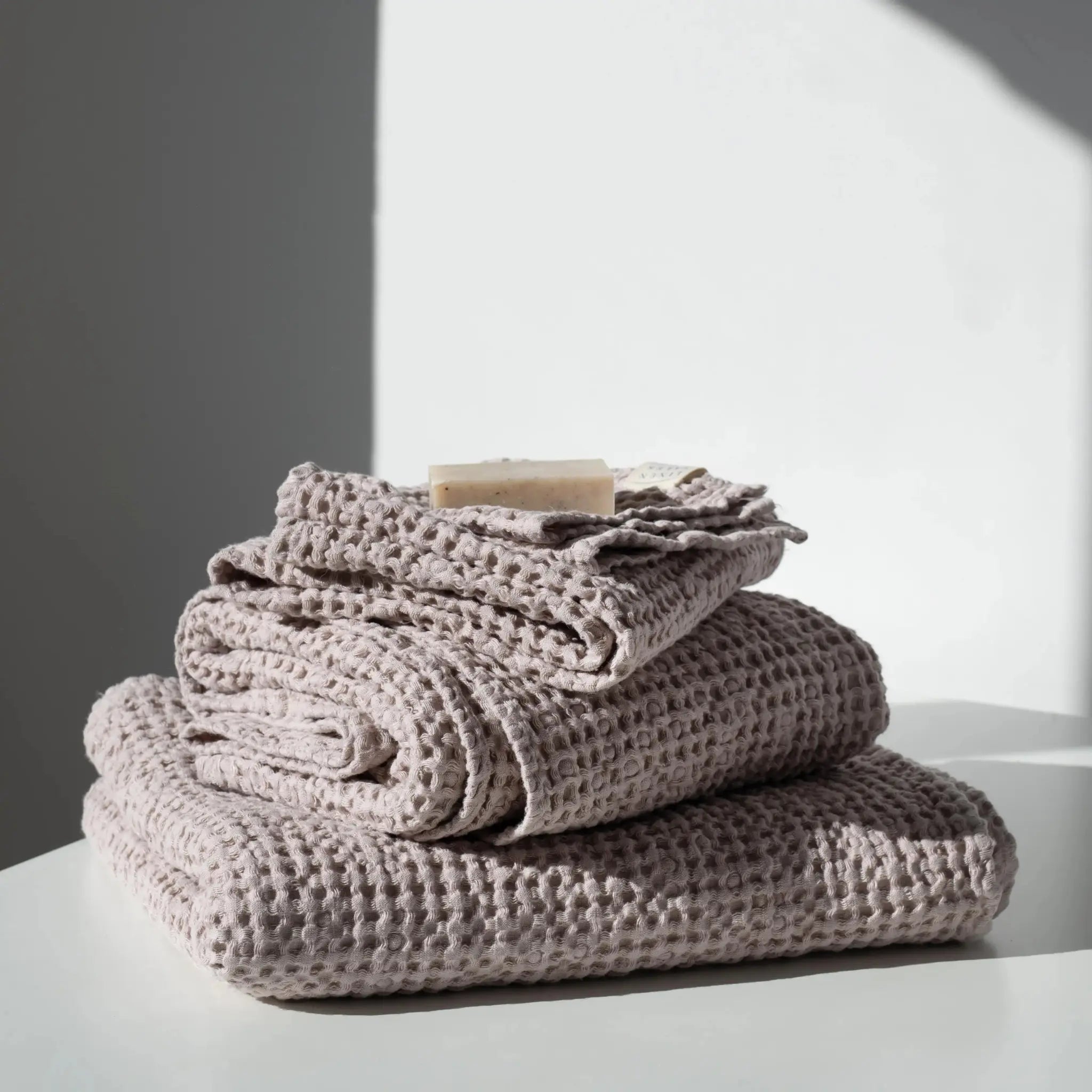 V fflat Linnehandduksset Gammelrosa OEKO TEX Joi Living Joi Living v-fflat-linnehandduksset-gammelrosa-oeko-tex-joi-living-joi-living