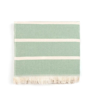 Belém badlakan frotté randig grön - Joi Living