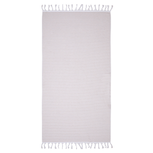 Scandi - Beige randig handduk - Joi Living