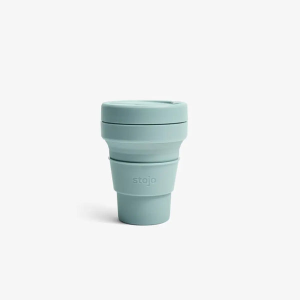 Joi Living - Stojo - Hopfällbar mugg-aqua