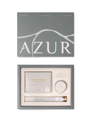 Lyxigt kroppsvård set med salt tvål och badsalt