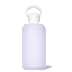 bkr Foof vattenflaska 500ml med lila silikonhölje