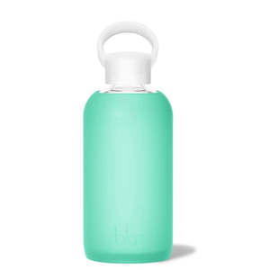 bkr Jules vattenflaska 500ml med grönt silikonhölje