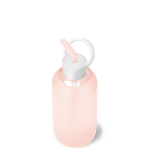 bkr Paris vattenflaska glasflaska med sugrör 500ml 