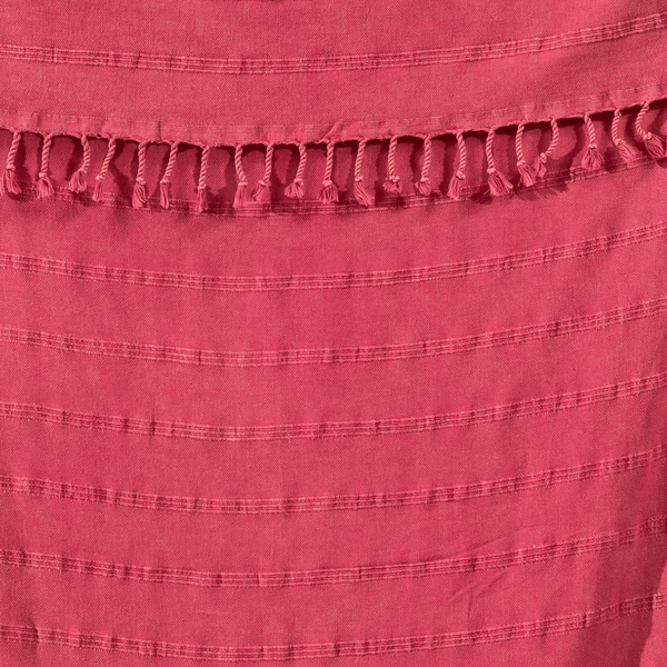 Cherry röd badlakan detalj