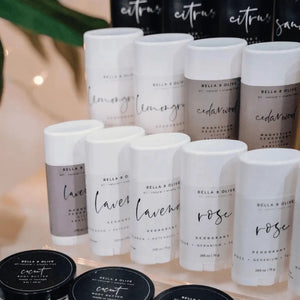 Ekologisk Deodorant - Rose- Lavender- cedarwood-coconut-vanilla
från Bella & Olive