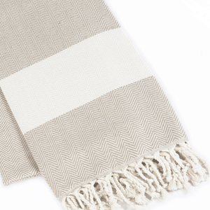 Joi Living - Diamond hamamhandduk - beige