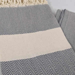 Joi Living - Diamond hamamhandduk - svart