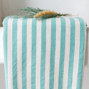 Hamamhandduk i ekologisk bomull – perfekt för bastu, strand och spa