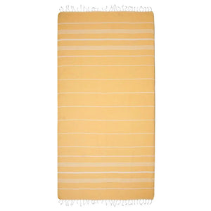 Joi Living - Stripe hamamhandduk & strandlakan - Gul