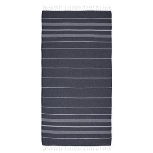 Stripe hamamhandduk & strandhandduk
Svart - Joi Living