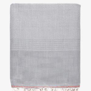 Joi Living - Tan enfärgad hamamhandduk - grå