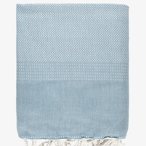 Joi Living - Tan enfärgad hamamhandduk - teal