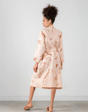 Laranja morgonrock kimono - Joi Living