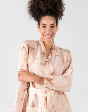 Laranja morgonrock kimono - Joi Living