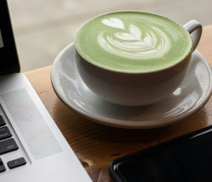 Börja dagen med matcha - blog banner