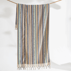 Multicolor melange badlakan i frotté