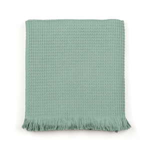 Santana grön våfflad badlakan - Torres Novas