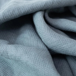 Set 3-pack våfflade linnehanddukar  - Blå - Joi Living