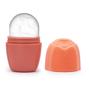 Silikon Ice Roller för Ansikte i blå med isfyllning