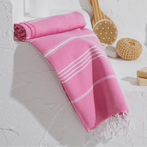 Stripe hamamhandduk & strandhandduk
Candy Pink - Joi Living