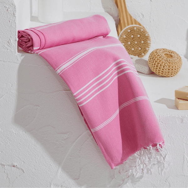 Stripe hamamhandduk & strandhandduk
Candy Pink - Joi Living
