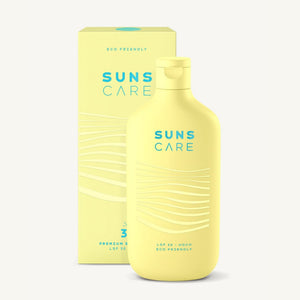 Suns Care Pacific Ocean solskydd 180ml med förpackning SPF 30 eco friendly