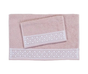 Grace frottehandduk 50x90cm - Joi Living
