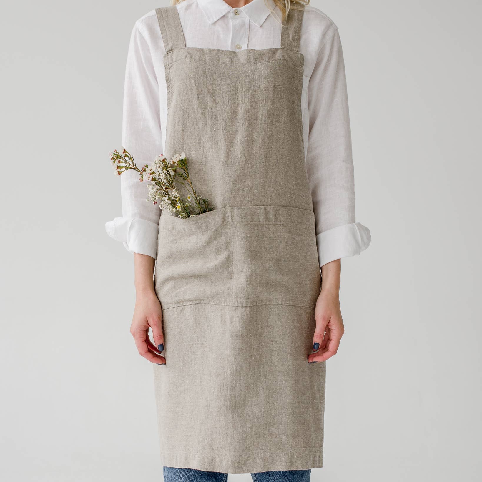 100% Linen Dungarees – The Sooq