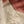 Bath towel linen - red stripes