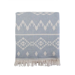 hamamhandduk Nomade ljusblå 
