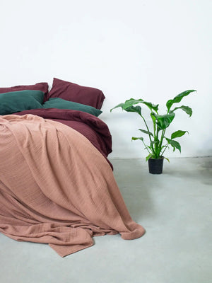 Muslin sängöverkast - Ginger Snap - Joi Living