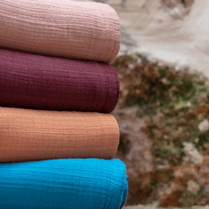 Muslin sängöverkast - Indian Tan - Joi Living